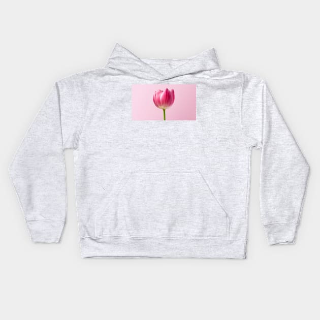 Pink Tulip Kids Hoodie by NewburyBoutique